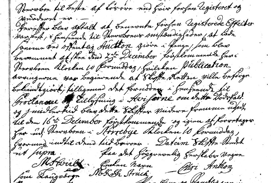 Eiler Struch - Skifte 1776, fol.96